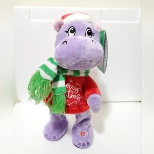 Gemmy Animated Singing Hippo Plush “I Want a Hippopotamus for Christmas Holiday